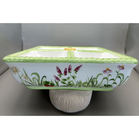 Infusions Avon Wellness Botanical Blooms Tea Sampler/Serving Tray - Picture 4 of 4